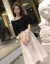 シングハーツの长袖ワンピス女装2019春NEW韩国版タトゥエフの2つのセトの中で长めのスカウト画像色M