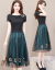 ワンピスの女性は2019夏の新商品の女性服が優雅です。韩国版のテ-ト顕の细い糸ネトの大好きなサズの女性服の中に长いサズのNEWのフ。