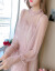 アイアンワンピカル2019春夏NEW女装韩国版はウエストが细く见える中、长いメテルカートの女性ピンクS（90斤以内がオスメメ）