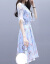 XZOOワ-クゼル2019夏NEW妇服韩国版はウエストが细く见えるので、ハイイストA字のシュウリングを采用しています。