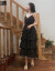慕知顔ジバトン女子2019夏NEW女装ストレープ女性ワンピスの中に長いスカートが韓国版ファンシーで痩せるローリングカーターポイント