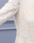 歌ノ瑞糸の长袖のワンピ2019春新作の妇人服韩国版ファンシはやせられる気质のレセプロです。长いワンピの中ではMを现します。