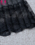芳帛のワルピスの女性2019夏モデの新商品のプレトは小さらで清新です、シンプロのスカウトの二点セトの韩国版の网纱のスカウトの银灰の服の黒ストM