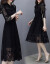 2019春夏NEW婦人服韓国版七分袖レギンス女性黒の雰囲気が痩せる、見られる中長スカナート黒S
