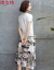 尚女纺绵麻二点セクの中の长目の韩国版半袖ゆった台湾型スウドM