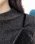 XZOOワピンス长袖2019春夏NEW女装チc韩国版ビレッズガの2つのセカイのシーバスバスバートイの纯色のペコロンガの気质の黒スカードドZ 8887黒2 XL(オストメ1251-155斤)