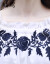 袖鸞2019 NEW妇服ショウショのワンピスの长袖フュージョン2つのセジットの女性の襟の棘が不規則で大きいです。上半身のスカウトを并べます。フルス风のレイトロスカートは春夏青白いです。