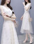 芙女装ワンピス2019春服NEW女性韓国版フルージュン·ス·女性ショッツ·ァ·ゼルト·レ·ス女性