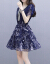 xzooジゼルワンピス2019春夏妇服NEW韩国版半袖ワンピスのゆったたたファンシープロモーションの女性画像色2 XL(125-135斤を推奖する)