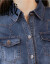 仙戯女装ワンピス2019春夏新作NEW韩国版トーファンビズの2つのストレの折り返し返襟の7分の袖のダンピス2019女性の写真色2 XL
