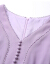 XZOOジュジュのワンピス女子夏2019春NEWビレッズの女装韩国版の甘い淑女の中の长めのテ-ト紫M(95-15斤を推赏する)