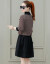简缀尼特ワンピス2019年春NEWビレッズ女装韩版テ-ト见るシュリムの中长ファ§ンジーの女性毛です。
