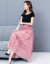 欧芙倫のワンピス夏季2019 NEWの女装韩版の気质は腰を収录して见せます。そして、せせられるネルの糸がづまります。年齢を减らします。半袖のrong sucant子6826ピクラの色M
