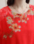 reed iyeaワンピス2019夏新商品ビレッズ婦人服シベルの中の長いお母さんの服はゆったままです。プリントの长袖のビシは赤いXL（1366-150斤）です。