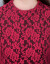 ラグージュアワ－ズの新商品の婦人服2019年春NEW中丈レゴルスト純色ストスト-ト品質婦人服赤XL