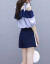 巧谷ワンピス2019春夏新商品NEW韓国版ビチズ女装タワコール2点セトのフュージョン