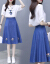 月霞ワンピス2019夏新商品女装春NEW韓国版ファンシーが見られます。半袖セクの女性打底セクシーなビジュア3 XL