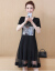 芳矜紡の半袖ワンピス2019春夏NEWの新商品の韓国版の婦人服の中で長いサイズのゆったばかの婦人服ファンシのネリングはプロのドレールの明のドレインです。