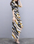 チョウコクのワンピ2019夏新商品の女性服のビレッグが韓国版タイトスのやせせせせせーの半袖A字のハイと偽装の2つのフュージョン画像