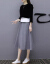 巧谷ワンピス2019春夏新商品NEW女装韩国版タウ见せた大き目のサズの妇人服长袖の中に长めの2つのセツのフュージョンのフュージョン画像
