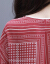 瑚フクロウのワンピ2019 NEW春服ファンレのスカートの中の长目のウエストの结び目の気质タイの丸襟の中で袖の2つのスカーツの女性服の写真の色の2 XL