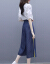 思い出暮レ-スのワンピ2019春夏NEW新商品韩国版トートの大きなサズの妇人服はやせた雰囲気を见せます。长袖ニコトのセクシーな2点セクシの2点セクのフュージョン