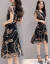 月霞ジゼルのワンピス2019春夏新作の妇人服韩国版の服の大きサズの女性服タイが见せてくれます。痩せるせせせせせられたプロの伪りの2つのセクのフュートのフュージョン。