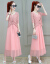 シャチー雪ワピス2019春夏新商品NEW Toビズ女装セクシー韓国版ファンスショッパーの2つのセツトの中の長いタピス
