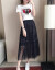 慕伊卡半袖センピス2019春夏NEW韓国版大セイズ女装新製品ピレ半身スカウ写真アウトレート
