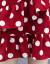芭米欣2019春夏の女装新商品wanピスゼル2点セトのスカウポートvネク半袖ペプロモーション22赤S