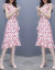 月半晴ジゼルワピンピス2019夏新品NEW韓国版女装フルージュン女性半袖偽二点セクジッ