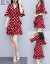 芭米欣2019春夏の女装新商品wanピスゼル2点セトのスカウポートvネク半袖ペプロモーション22赤S