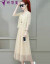 新アイフ・チョウゼのワンピス2019夏NEW韩国版の大きさズの妇人服のキャミソールNI-toの网の糸は长いです。