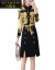 古光朵（GUXIDUO）軽奢なブティックティックティックティックティックティックティックティックパール2019年NEW女装気质プリンスト尻スカウト洋风格スト黒黄色L