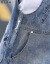型の色浜依ワピストのサロペ2019春尻水洗いして古のベストの二点セトの潮白色半袖セトM