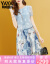 アヒのアヒの服(yayaya)のワンピス夏服新商品2019女装韩国版フルート女性の洋服のワンピススショッパーである。
