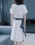 NANJIREN女装ワンピジャー2019夏NEW韩国版ファンシー女性の夏の妇人服にビショップカートが合う。子供供A 2-NR 46-621白いMが90-100斤を提案します。