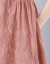 嘉宴2019夏服NEW純綿半袖ワンピス女性ゆったして痩せる。お母さんの服はいいろの種類の台型スウがあります。深いピンク色M