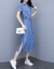 墨媛の女装ワンピルズロージャ2019夏新品韩国版ファ·マット半袖セクシープロプロプロのワンピストの女装には百着のビターカラーM