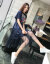 桐のワンピス夏の2019 NEW韩国版の大好きなサズの妇人服のプリンストネットの纱の中で长いモデルのファンが现れています。