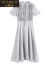 古光朵（GUXIDUO）軽奢布ロンドジバトライン2019 NEW夏服女性が普段着のこことであるドレスアップカーターターター。高级太女上品スカートグーレ。