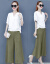 绵麻セイト女性2020夏服NEWフュージョン韩国版半袖ワンドカータージュルリング2点セトのレインガ赤XL(おめ1150-15斤)