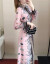 チョーゼットスポーツ春服NEW 2020韩国版女装ヴェンテ-ジ名族风チャ-イナドレスの中に、长めで细めのピンクが映ります。