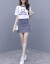 ガールガムワープ2019夏服NEWフュージョン韩国版女装プロ半袖Tシャムヴェルディーン2点セット