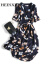 HEESXIIS軽豪华ブロッドの女装シンクピース女性2020夏NEWプロカイコ糸フランス収腰ストの中に、长目の痩せるぷが见られます。ショウジョワ-ス紺リプトL