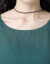 服典零一ワンピス2020夏服NEW夏服フュージョン韩国版はゆったし、细身の女性が见える短い半袖の绵麻のワンピスの中に长い夏a字のスカーレットがあります。