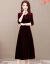欧偲麦长袖ワンピース秋の女装2020年NEWVカシミヤ襟元の雰囲気が女性らしさを际に立てました。秋冬スカト8623ワレンレンドレは正しぃサイズを选んでください。これは选挙です。どうぞ。