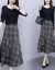 スタライトワーズ2020秋冬NEW女性服韩国版テートファ·マット2つのセストの下に长袖ニコが表示されます。スイムな中に长いスタルの毛があります。スカウトの画像色はMです。