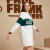 Paul Frank/口の大きいサールのスカウトの女性春秋のワンピスの帽子はつづちに合わせて色のゆったしている潮PFDS 20403 W白色Lをつなぎます。